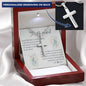 St. Michael Prayer Cross Necklace