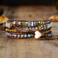 Aksamada Rhodochrosite Wrap Bracelet