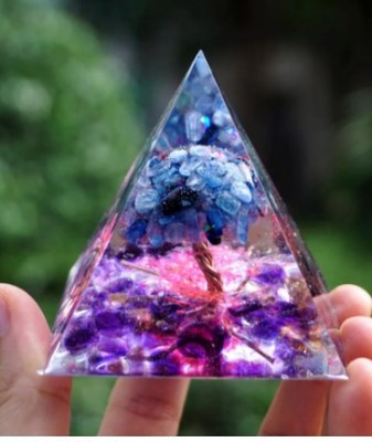 Nourishing Tree Of Life Orgone Pyramid