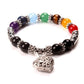 7 Chakra Reiki Healing Heart Bracelet