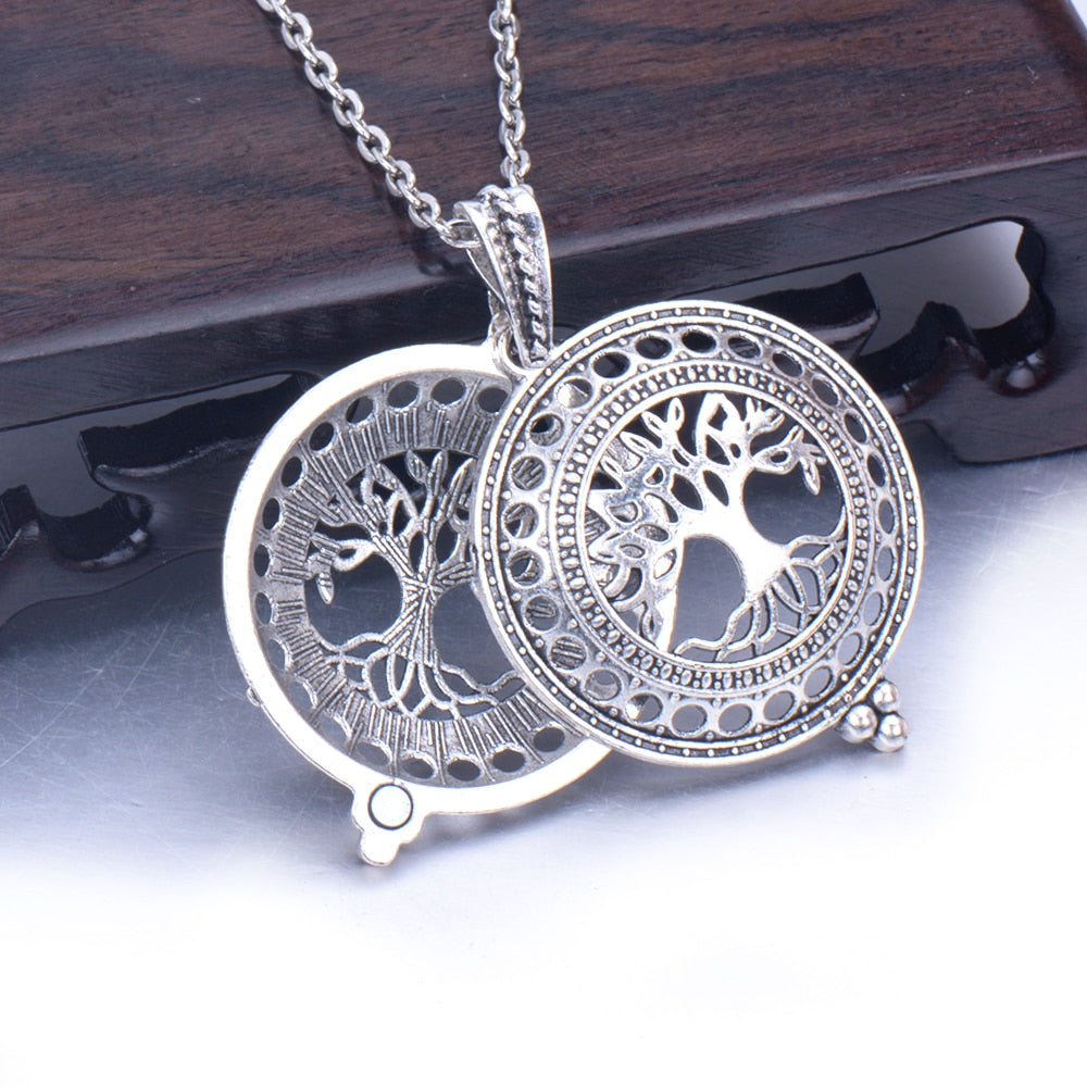 Tree of Life Aroma Diffuser Necklace