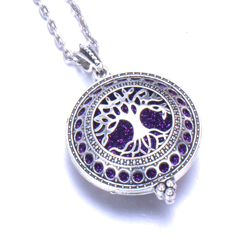 Tree of Life Aroma Diffuser Necklace