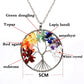 7 Chakra Tree of Life Pendant