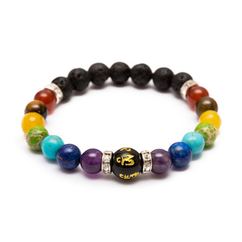 Handmade 7 Chakra Reiki Healing Bracelet